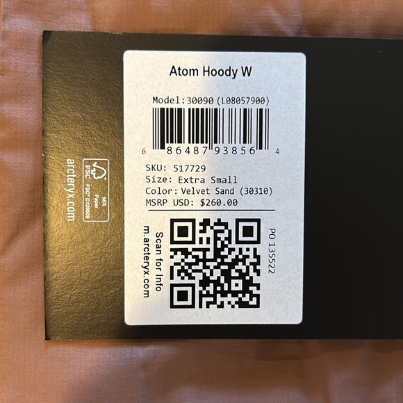 Arcteryx Atom Hoody - Picture 5 of 5